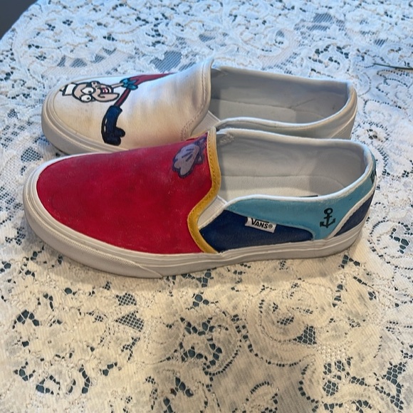 Vans / Sponge Bob - Barnacle Boy Custom Sneakers - Picture 4 of 6